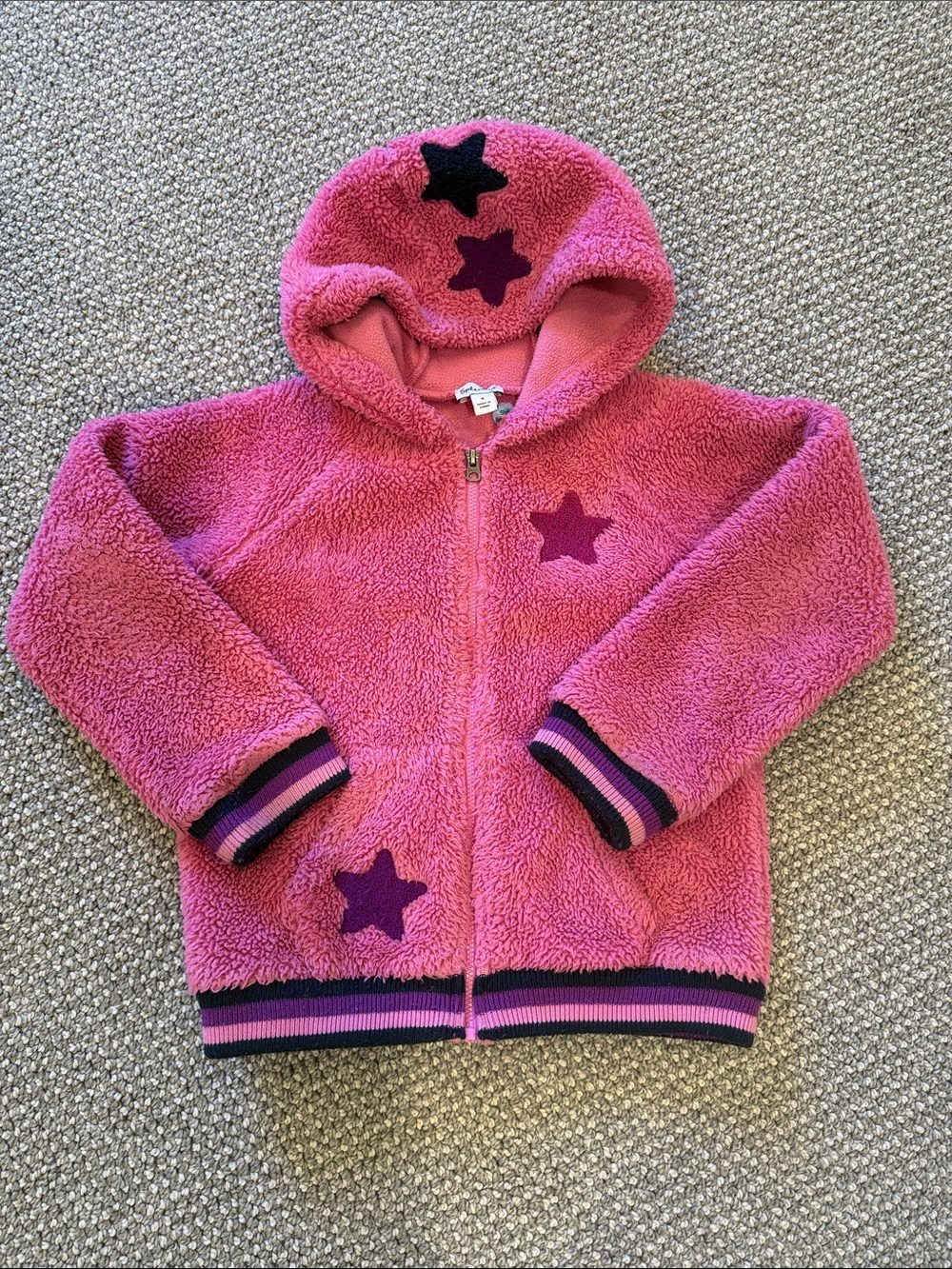 Splendid Size 6 Plush Star Jacket